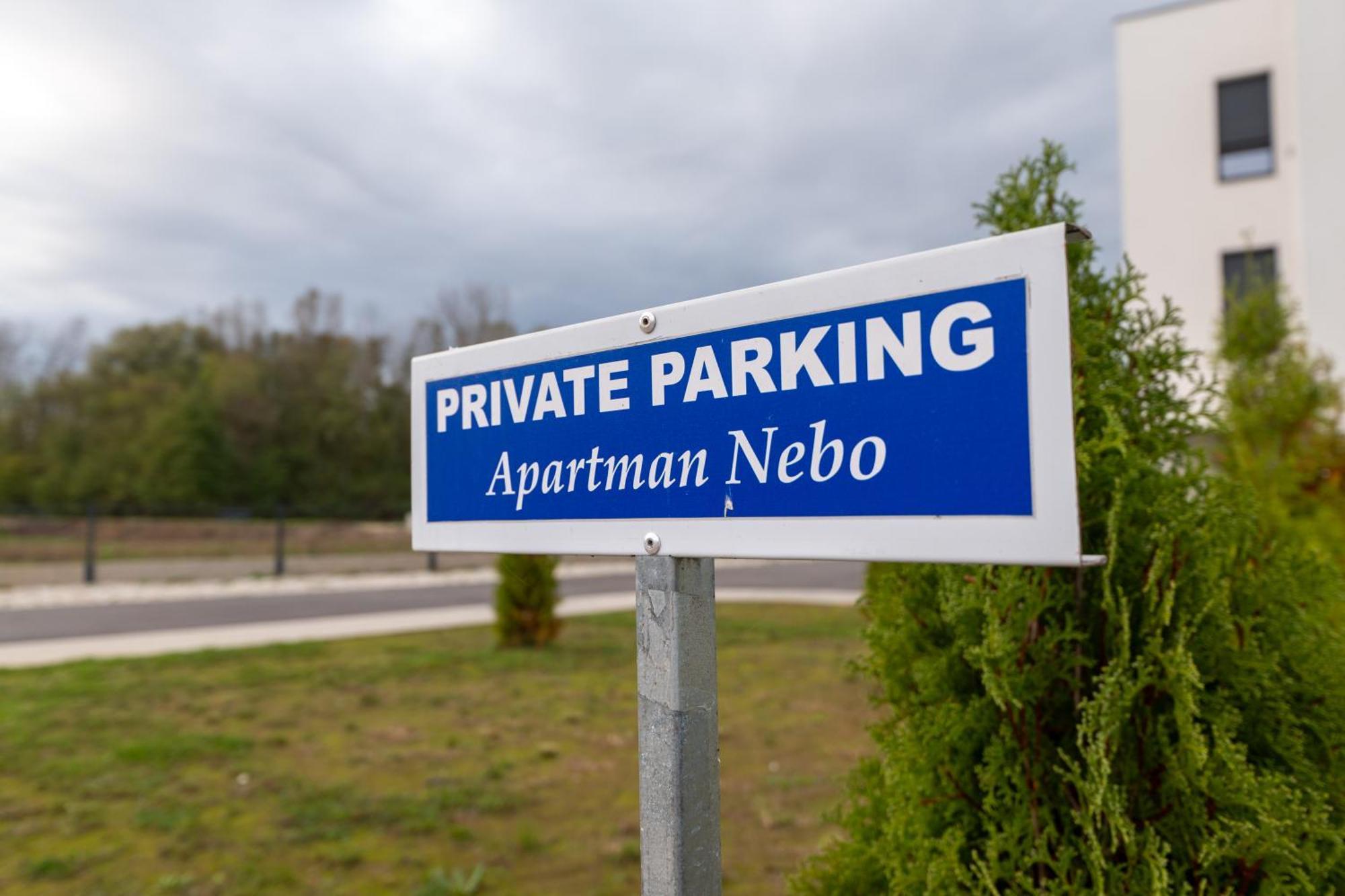 Apartment Nebo Ðurđevac Eksteriør billede
